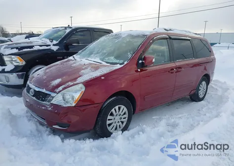 2012 Kia Sedona Lx from USA, damaged, VIN KNDMG4C79C6505100